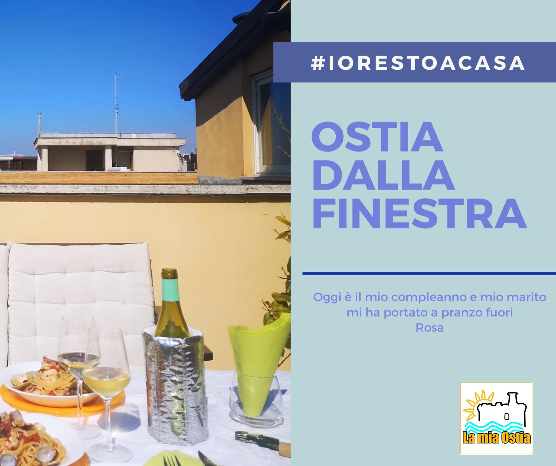 Ostia dalla finestra: mese di marzo